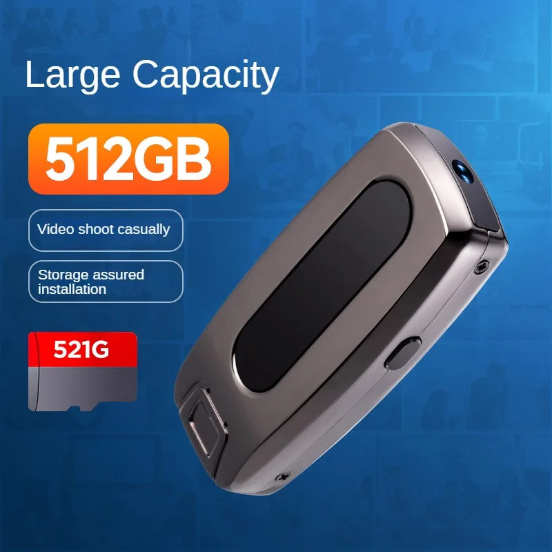 1080P Mini Metal Body Pocket Camera for Evidence Recording, Portable HD Video Recorder, Compact Design for On-the-Go Use