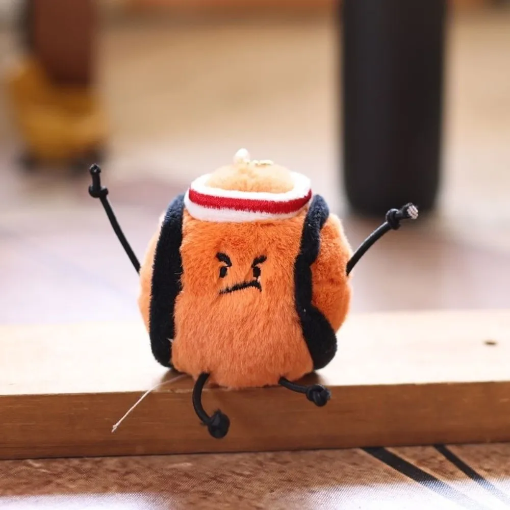 Nuovo ciondolo da basket da baseball rugby Portachiavi sorridente carino Espressione divertente creativa Ciondolo tipo palla Regali di compleanno