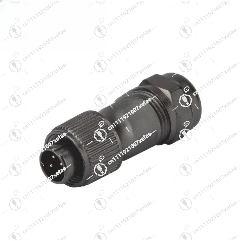 Connector 2-9 pin round female plug IP67 welded waterproof metal for power and aerospace applications