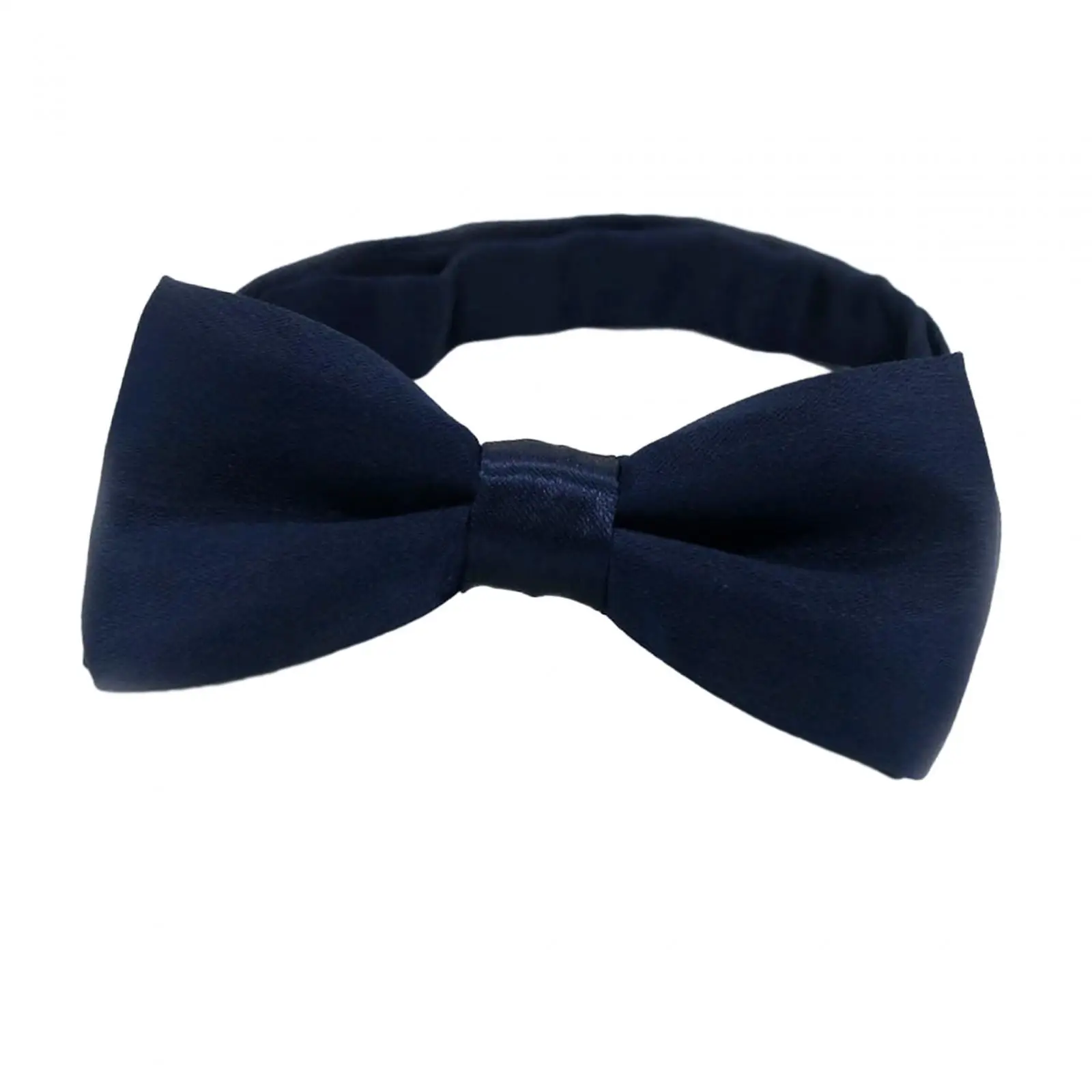 2-4pack Kids Bow Tie Versatile Soft Tux Bowties for Birthdays Stage Performance