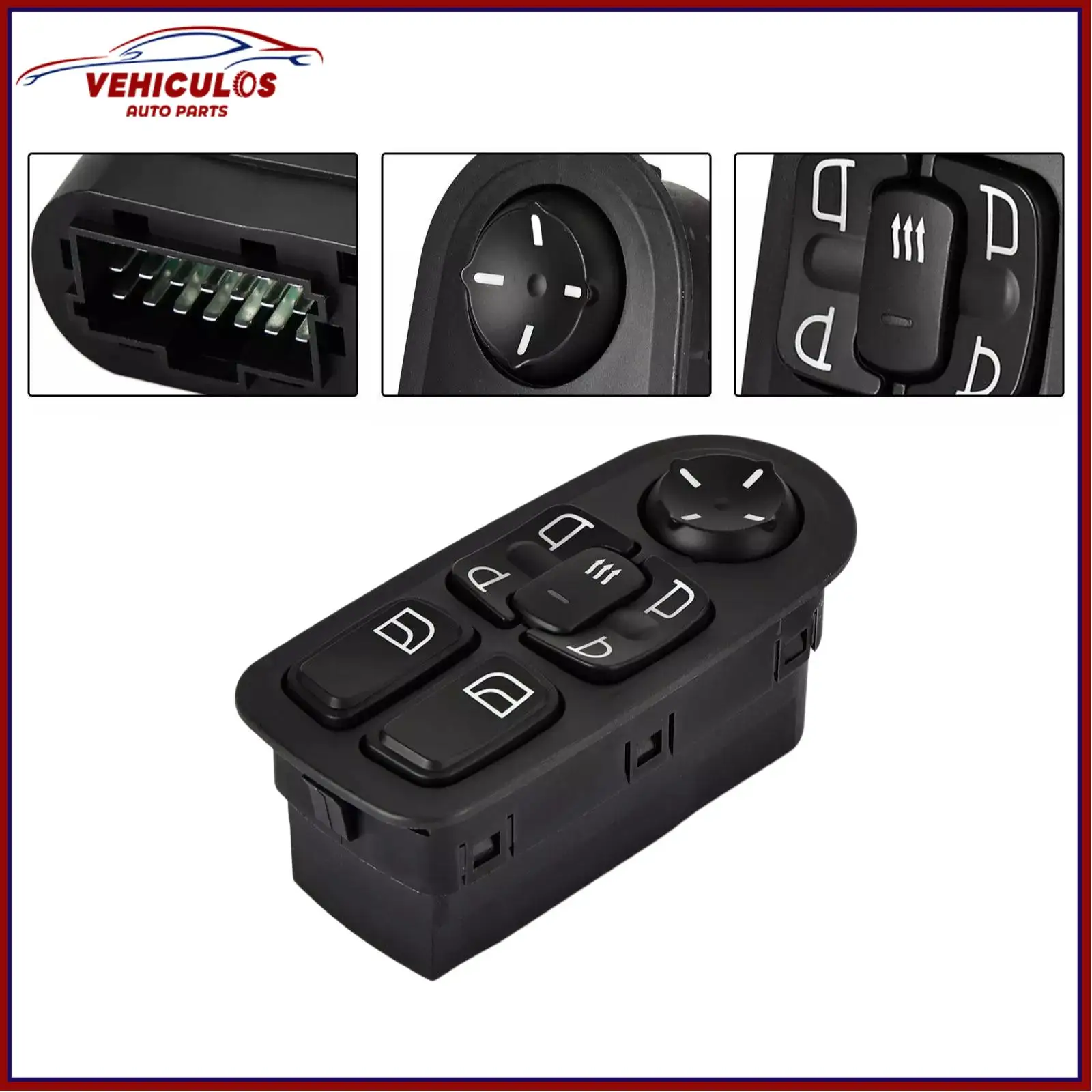 Auto Electric Master Power Window Switch 1669884 1693124 1698944 1736600 1788599 1811131 For DAF CF65 CF75 CF85 XF95 XF105