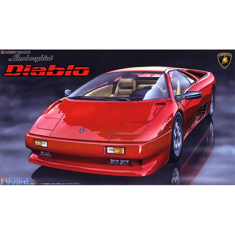 Fujimi 12679 Static Assembled Car Model 1/24 Scale For Lamborghini Diablo/4WD VT Sports Car Model Kit