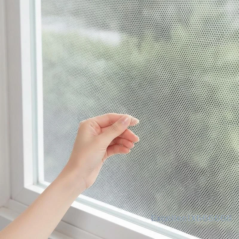 Mosquito Net Tape Non-Toxic Safe for Family 1 Set Breathable Easy Install for Baby Room Windows Bedrooms