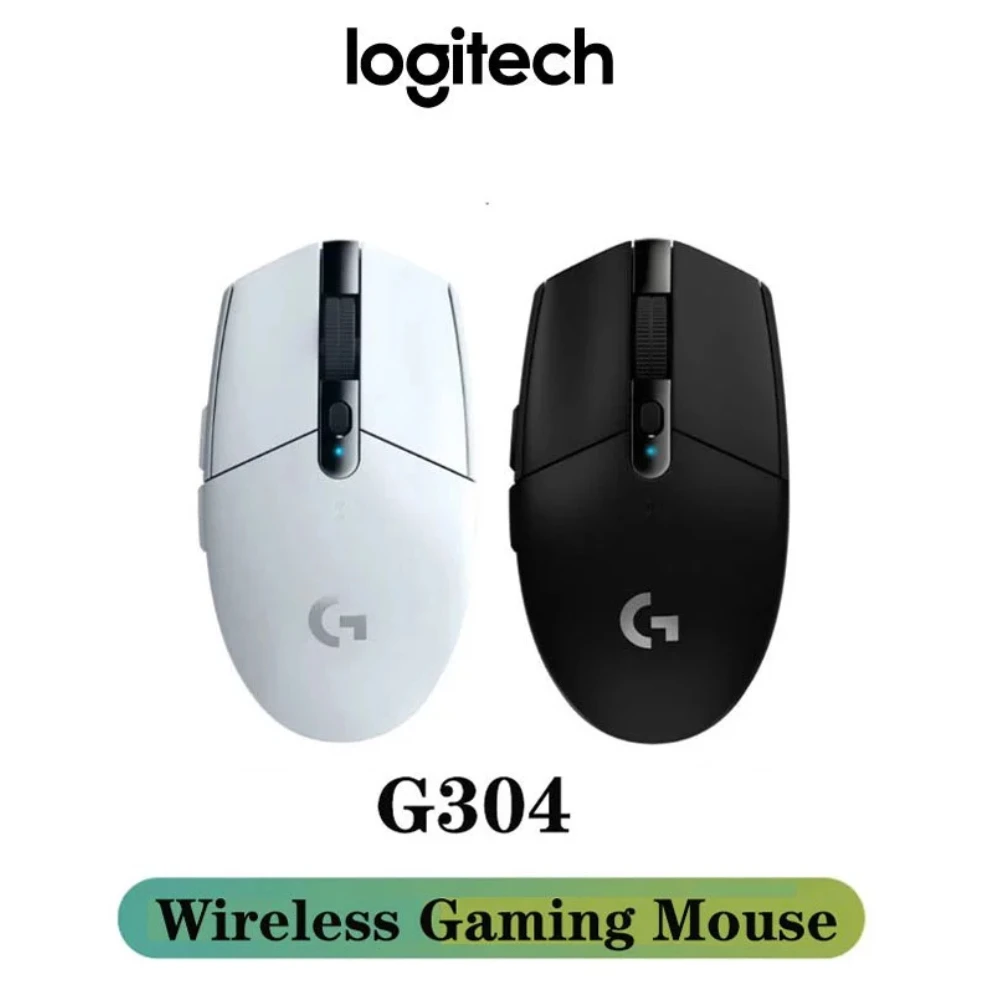 لوجيتك G304 لايت سبيد لاسلكي، ماوس ألعاب بمستشعر هيرو 12K، استجابة 1 مللي ثانية، بطارية 250 ساعة لألعاب eSports FPS على جهاز الكمبيوتر الشخصي