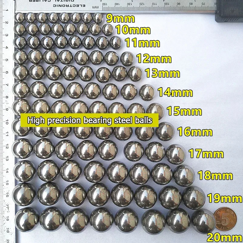 1mm~15.081mm Bearing Steel Balls Solid High Precision GCR15 Chrome Steel Ball 1.5/2/2.5/3.175/3.969/4/4.8/7.144~15mm 10-500pcs