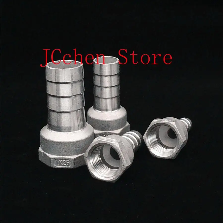 

1/2 "3/4" 1" BSPT с внутренней резьбой для шлангового хвоста, фитинг из нержавеющей стали 304, муфта для воды, газа и масла