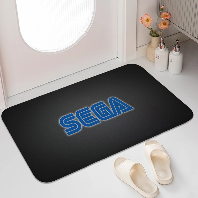 Bathroom Mat S-Sega Carpet for Bedroom Washable Non-slip Kitchen Rug Aesthetic Useful Things for Home Entrance Door Doormat