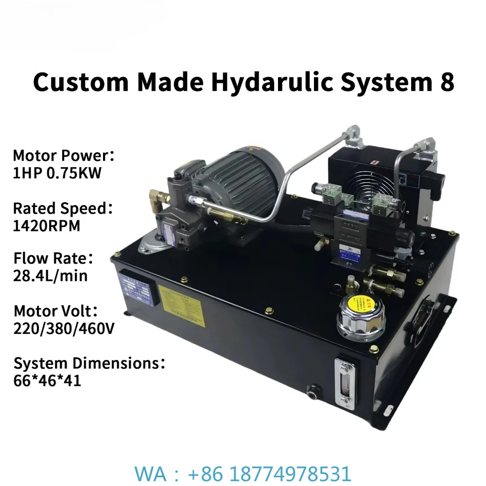 CNC Lathe Oriented Mini Hydraulic Power Pack Unit Hydraulic Pump Station for Diverse Workshop Usage