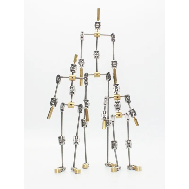Standard Stop Motion Armature Metal Character Skeleton DIY Clay Puppet Animation Shooting Metal Frame