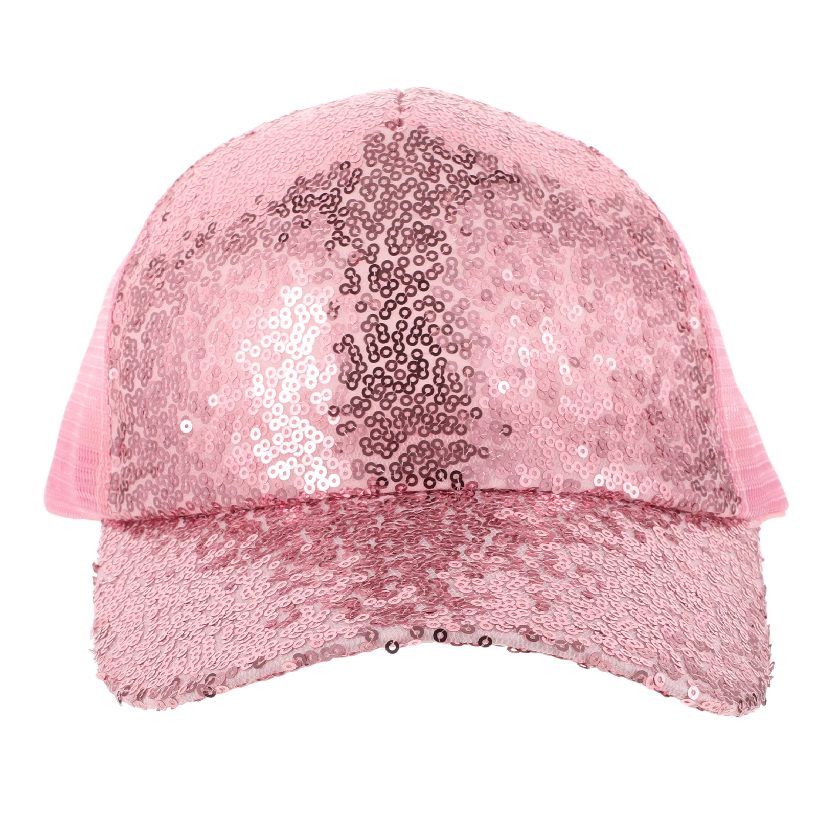 

Sunscreen Mesh Women Pink Baseball Cap Summer Breathable Outdoor Sports Sun Hat Peaked Hat for Women Man Bright Color