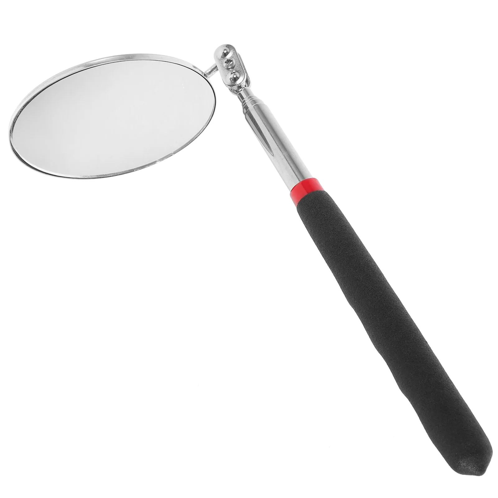 

Adjustable Flexible Telescoping Inspection Mirror 82Mm Round Extendable Lens For Automotive Mechanical Repair Tool Telescoping