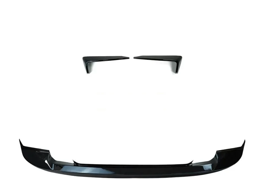 

Для Land Rover Defender 90/110/130: Комплект обвеса 2020-2023, черный ABS-бампер, передний сплиттер, спойлер-антикрыло, защитная накладка