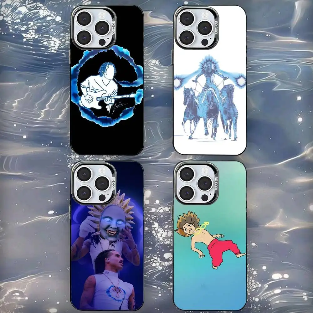 

Singer M-Matues Phone Case For iPhone 16,15,14,13,12,11,Mini,Pro,SE,MAX Black Matte Shockproof Cover