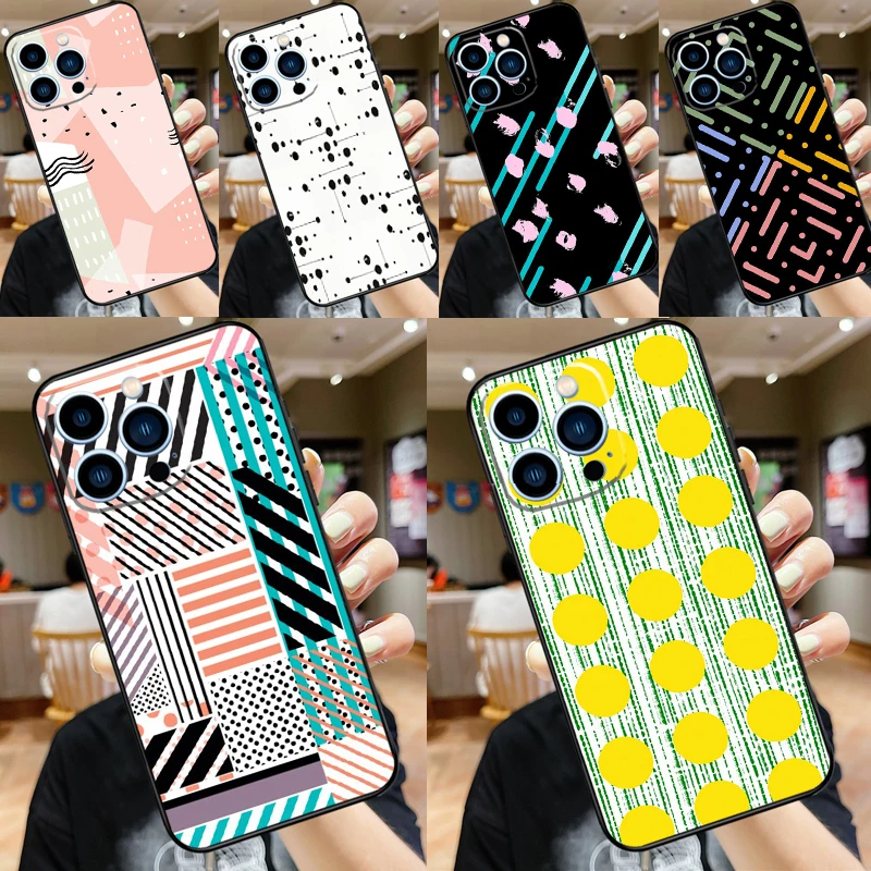 Polka Dots Lines Ab…