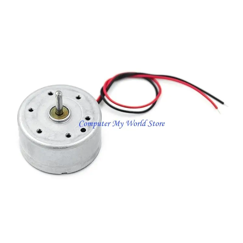 RF-300ファンモーターマイクロブラシモーター電気トイモーターハンドヘルドファンモーター高速DC1.5-6.0V電圧範囲