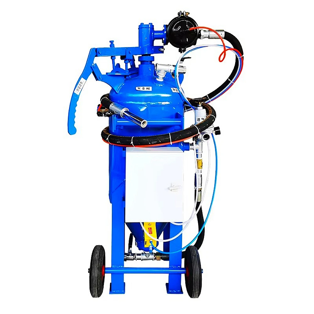 Sandblaster Cabinet - 먼지 없는 표면 세척 샌드블라스터 포트