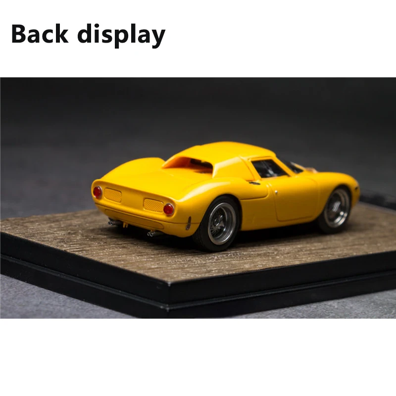 Nouveau Style 1/64 résine modèle de voiture Mini échelle SM 250 LM Concept supercar résine véhicule de course modèle à collectionner décorer jouets cadeaux