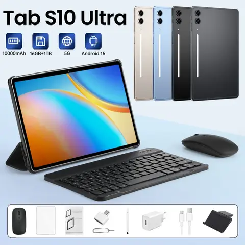 New Pad 10 Ultra Version 10.1 inch Tab Global Android 4G 5G Dual WIFI 20000mAh Battery SIM Card Tablets 22GB+2TB Tablet PC HH24