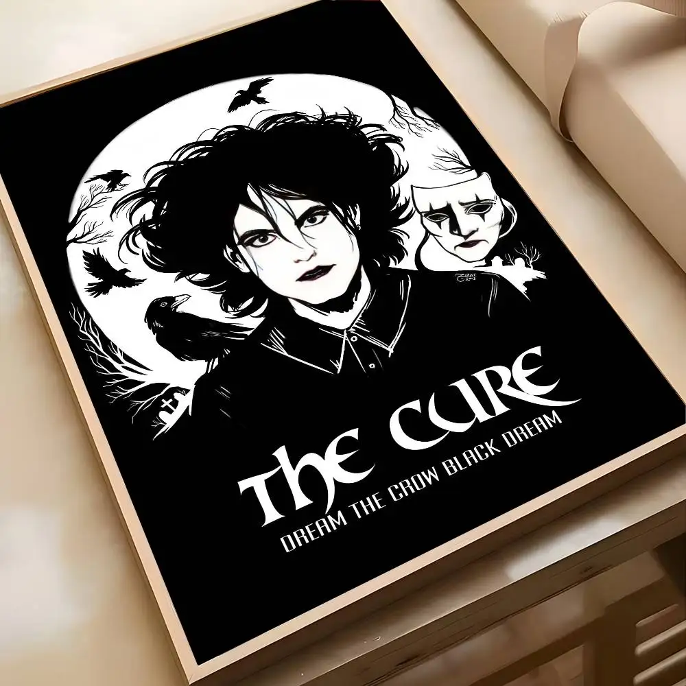 ملصق C-Cure Robert S-Smith ملصق فني عالي الوضوح ذاتي اللصق مقاوم للماء لتزيين المنزل