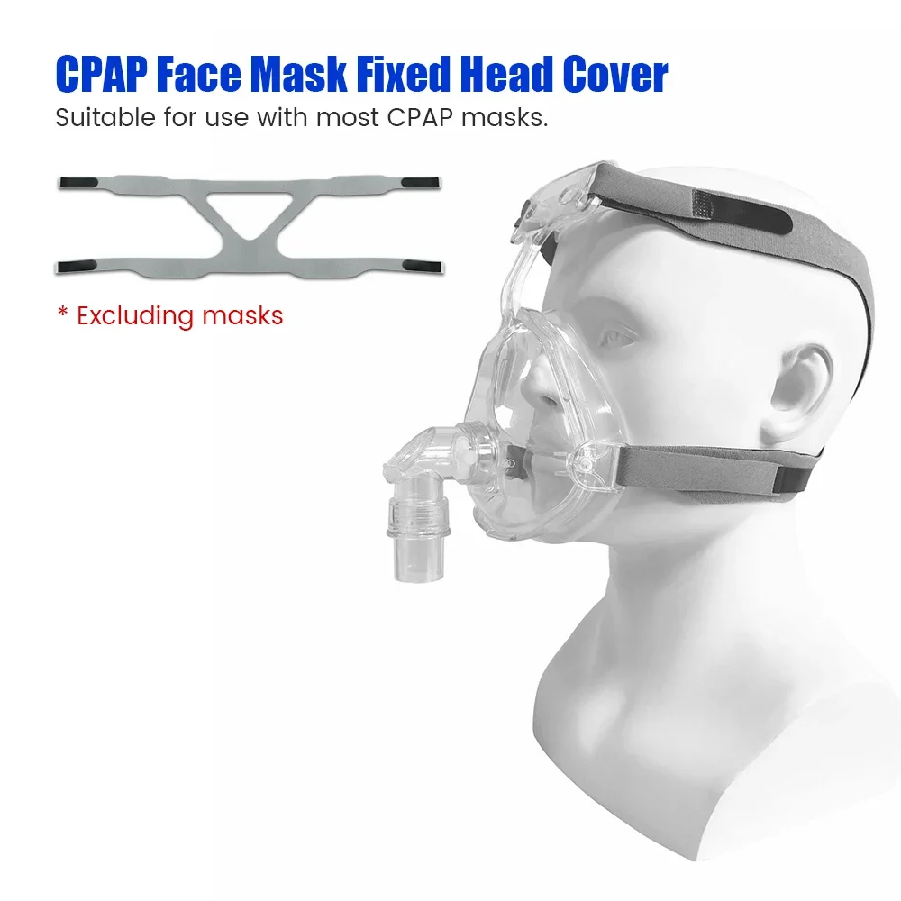 Universal CPAP Headgear Snoring Without Mask Strap Headband Sleep Apnea Cpap Machine Ventilator Replacement Head Band