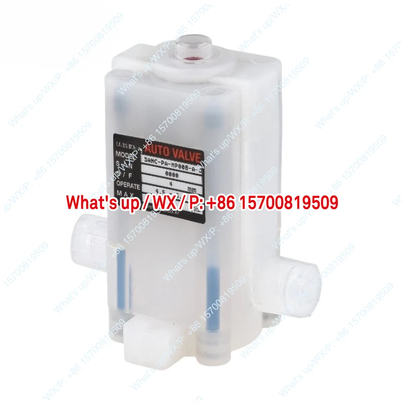 Pneumatic valve PFA material bead type SANC-PA-MP015-A-0, SANC-PA-MP008-A-0, etc