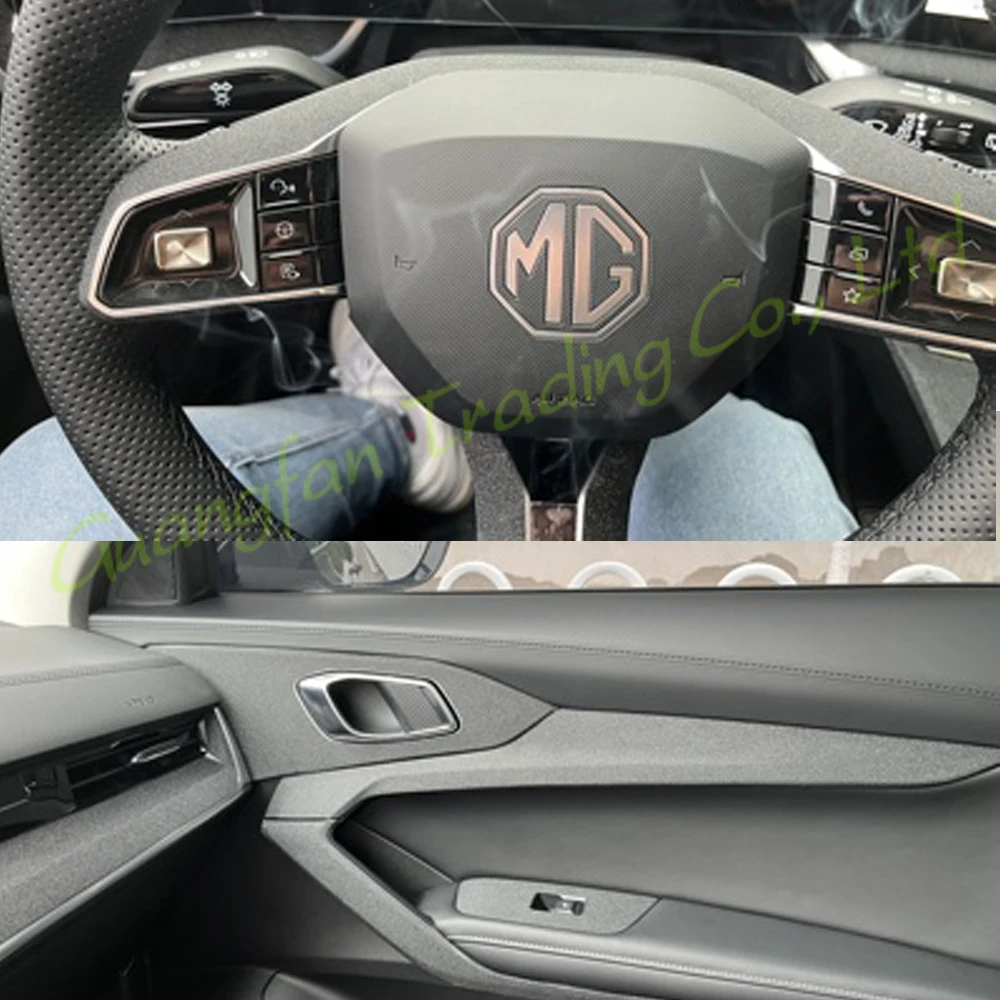 3D/5D Carbon Fiber Car Interior Center Console Cover Color Change Molding Sticker Decals For MG ONE 2022