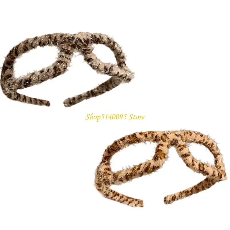 

DXAE Fun Headbands Makeup Plush Headdress for Party Headwear for Vacation Travel