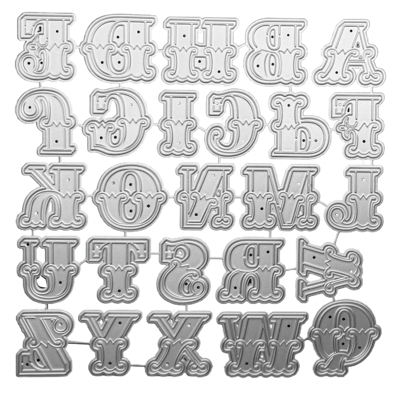 

Metal Cutting Dies Handmade Stencil Mold Embossing Pattern