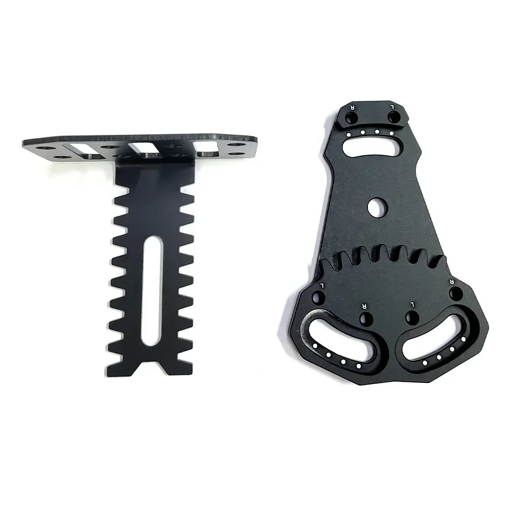 Tactical Extension Adapter , Adjustable Negative Cant Plate Right-Angled for QLS System Extension Magazine Metal Accessory