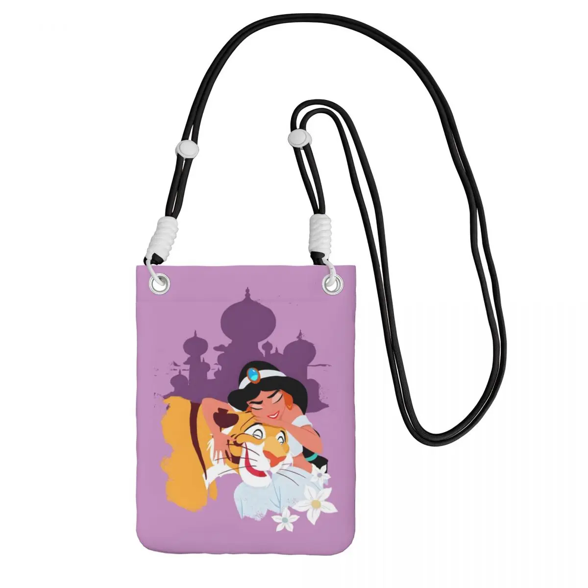 

Сумка для мобильного телефона Aladdin на заказ, диагональная женская и мужская музыкальная фэнтезийная пленка, сумка через плечо со съемным ремешком, магазин