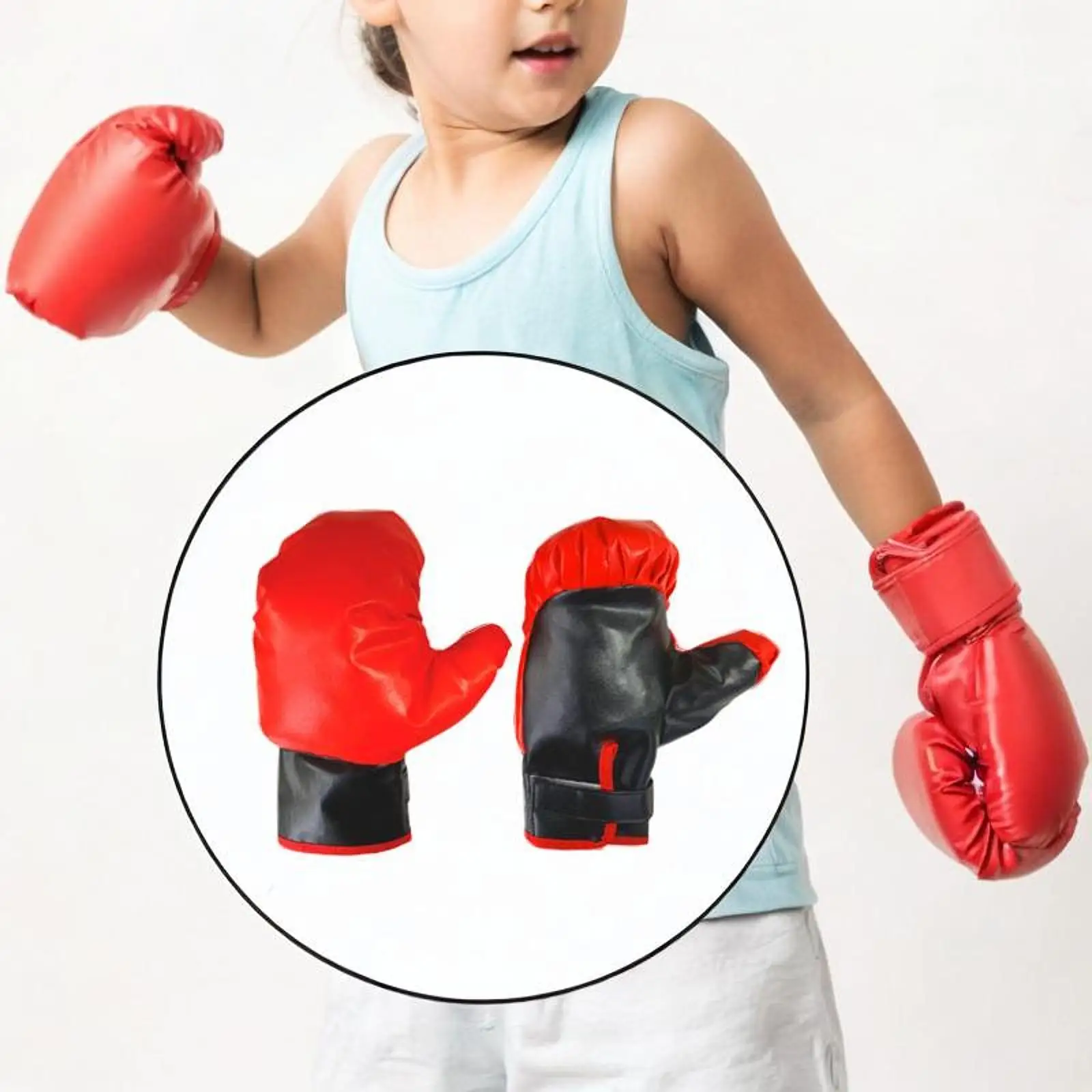 2Pcs Boxing Gloves Boxing Mitts Accessories Ergonomic Focus Pad Gloves Punching Bag Gloves for Beginners Mma Training Workout