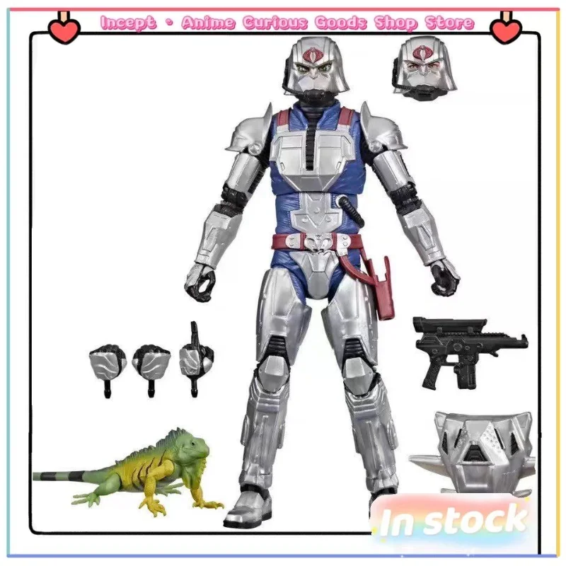 

InStock Hasbro GIJOE Special Forces Combat ArmorCobra Commander 6-inch Action Figure ModelDeluxe Set Fans Love Collectible Gifts