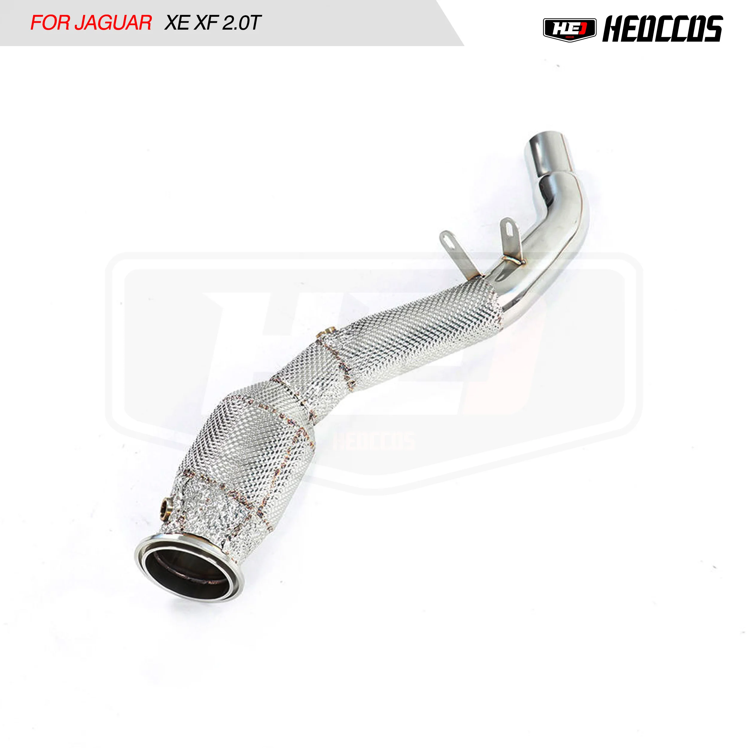 

HEO High performance catless exhaust downpipe for jaguar XE xf Downpipe with thermal insulation