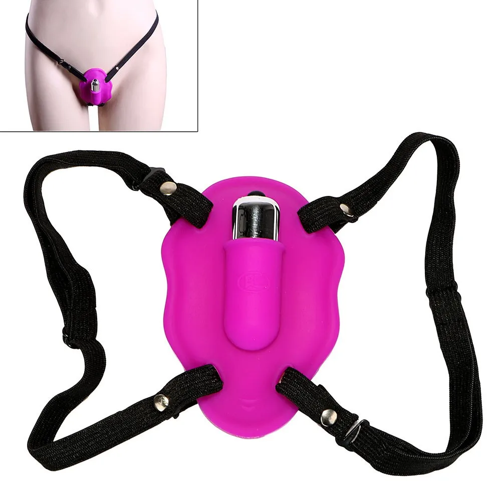 Bullet Wearable Masturbator Female Orgasm Clitoris Stimulate Butterfly Vibrator Medical Silicone Sex Toys for Women