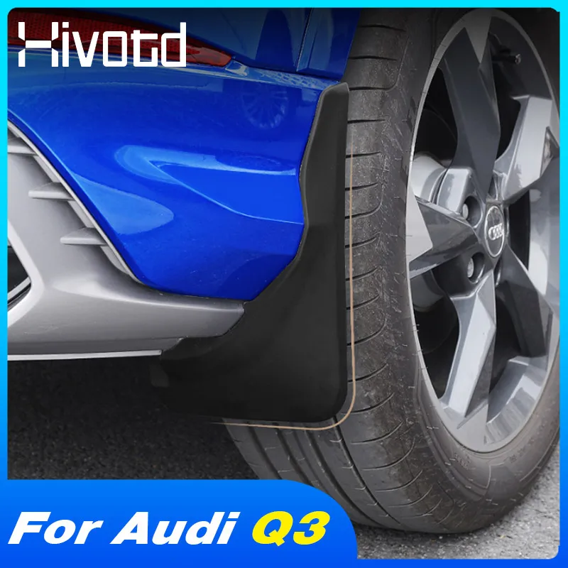 Car Mud Flaps For Audi Q3 F3/ Sportback Mudguards Fender Splash Mud Fender Accessories Guards Exterior Protection 2019-2023