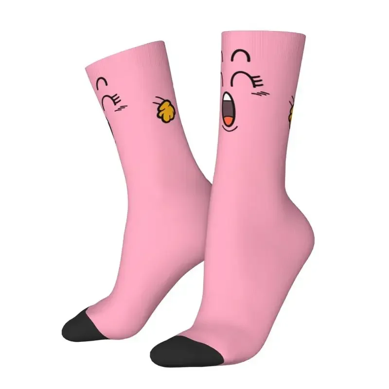 Cute Mens Arale's Poop Minimal Dress Socks Unisex Warm Breathbale 3D Printing Anime Arale Norimaki Manga Dr Slump Crew Socks