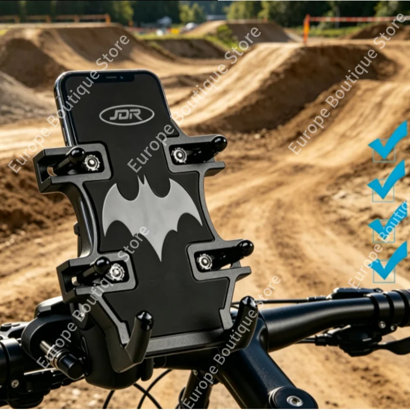 

2026 NEW Universal Anti Vibration Motorcycle Phone Mount Adjustable GPS Holder for Navigation Riding Touring Equipment