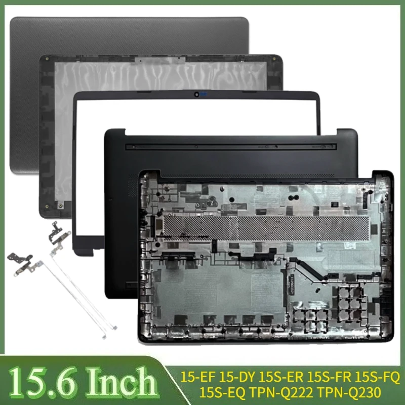 

15,6 "Для 15-DY 15T-DY 15-EF 15S-EQ 15S-FQ 15S-ER 15S-FR TPN-Q230 TPN-Q222 Задняя крышка ЖК-дисплея, передняя панель, петли, упор для рук, нижняя часть корпуса
