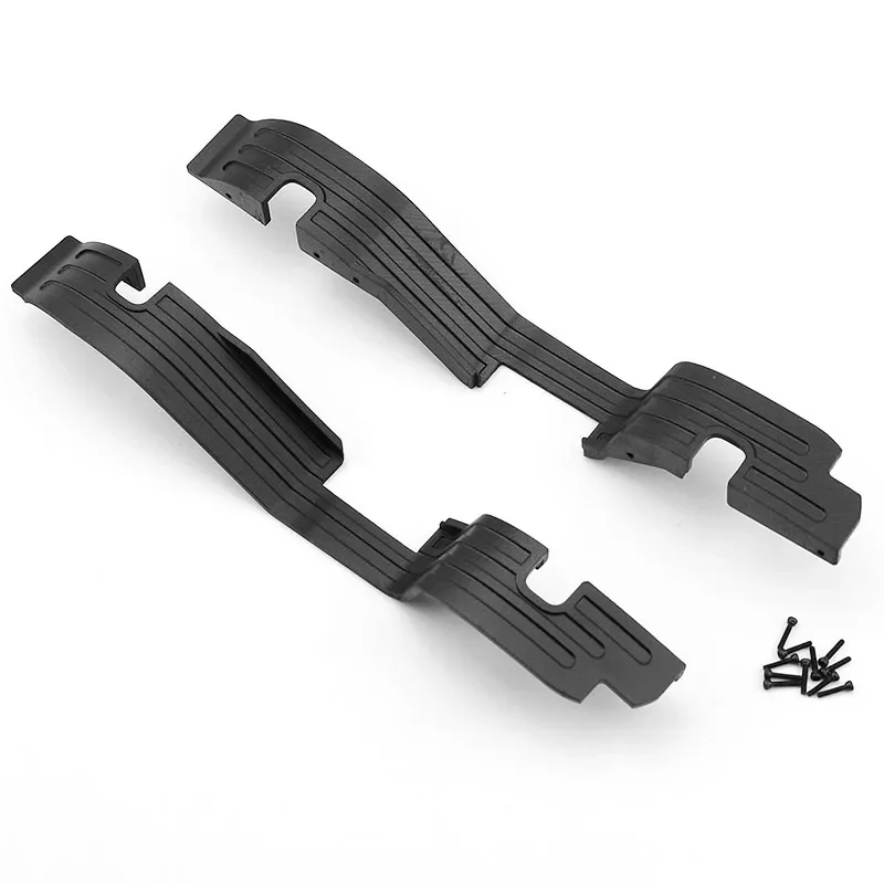 2 pièces SCX24 Simulation résine 3D imprimé garde-boue bricolage accessoires pour 1/24 RC voiture sur chenilles SCX24 Lexus GX470 4X4 roche chenille