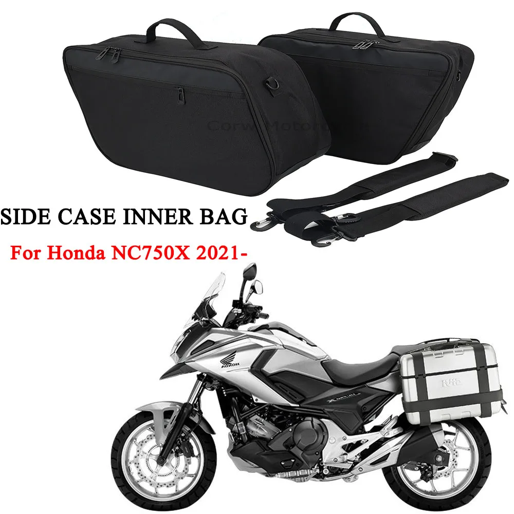 

New Motorcycle Side Luggage Bag Saddle Liner Bags For Honda NC750X NC 750 X NC 750X 2021 2022