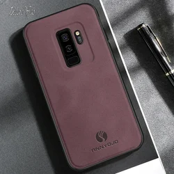 S9+ Cases DECLAREYAO Ligth Slim Silicone Coque For Samsung Galaxy S9 Plus Case Leather Magnetic Hard Back Cover For Samsung S9