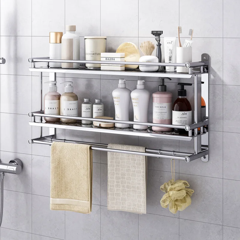 

Bathroom, toilet, shelf, no punching, toilet, toilet, washstand, storage, wall bath, wall towel rack