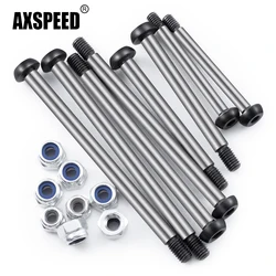 AXSPEED 8Pcs/Set Steel Hinge-pin Kit for Slash 2WD Short Course 1/10 RC Car Upgrade Replace Parts