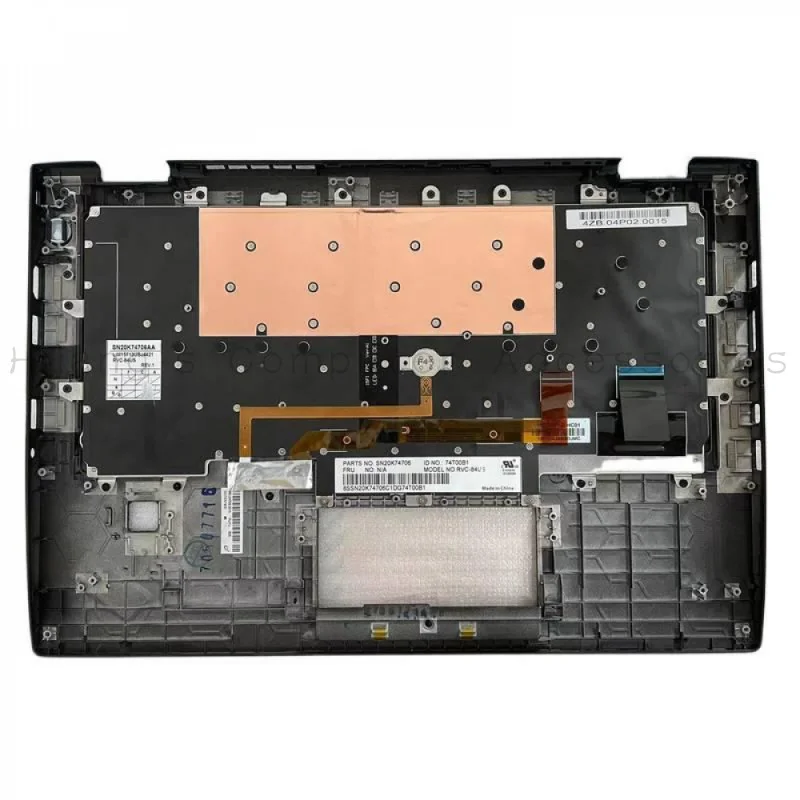 SS+Original Laptop Palmrest Backlit Keyboard SN20K74706 SN20K74746 For Lenovo ThinkPad X1 Carbon 4th Gen 2016 Replacement