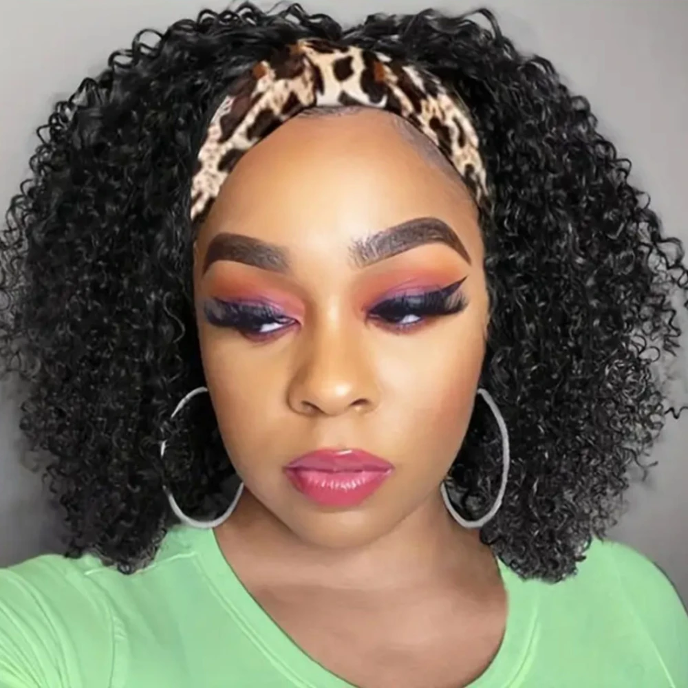 غريب مجعد عقال شعر مستعار خصلات الشعر المستعار الإنسان للنساء كامل آلة صنع شعر مستعار هالوين شعر مستعار