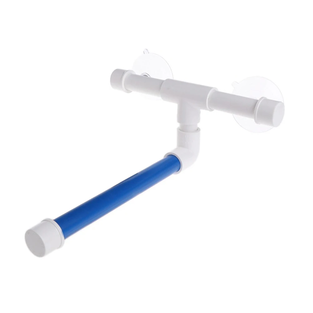 

Bird Bath Stand Suction Cup Perch for Finches Canaries Lovebirds Maintenance Easy Install Detachable Bracket