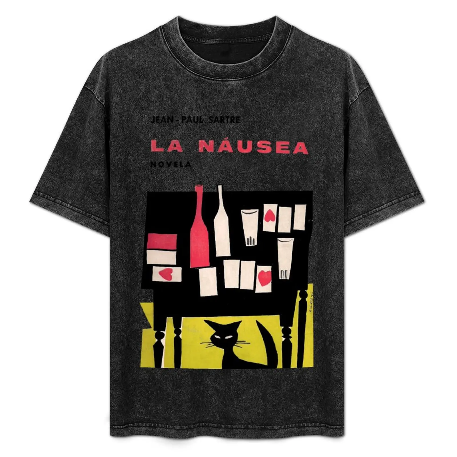 La Nausea T-Shirt Casual Light Summer Short Sleeve Top