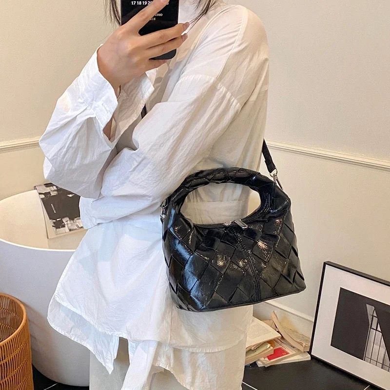 

Стильная женская кожаная сумка Элегантная роскошная сумка через плечо Классическая дизайнерская сумка через плечо для городской моды