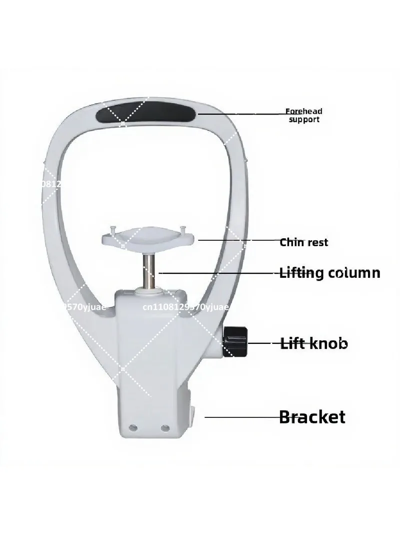 Optical Instrument Chin Rest Forehead Bracket Set for Auto Refractometers