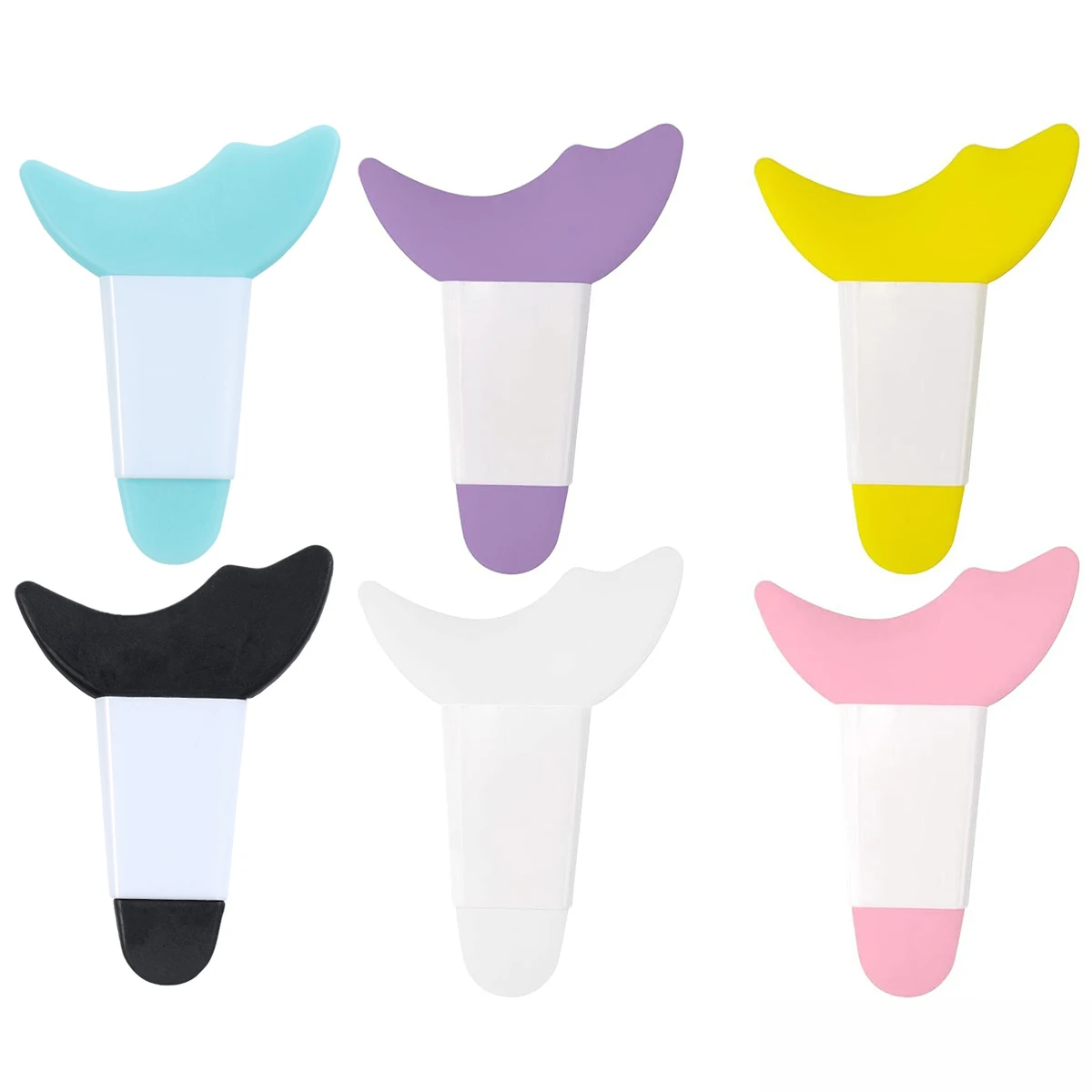 Stencil per Eyeliner in Silicone multifunzionale punta alata Beauty Aid strumento per il trucco degli occhi ombretto evidenziare il Set di strumenti di aiuto per l'eyeliner